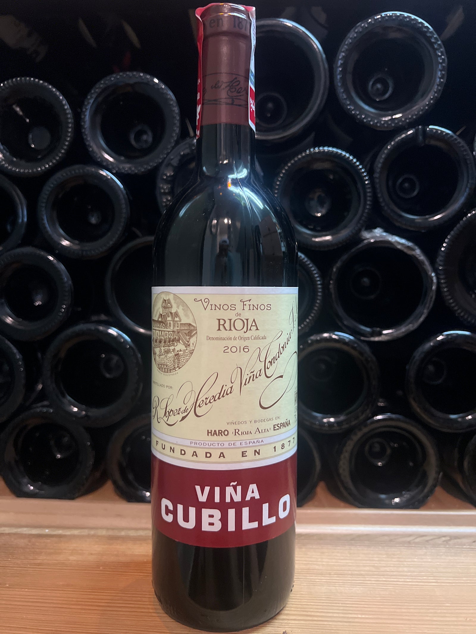 López de Heredia Viña Cubillo Tinto Crianza 2016
