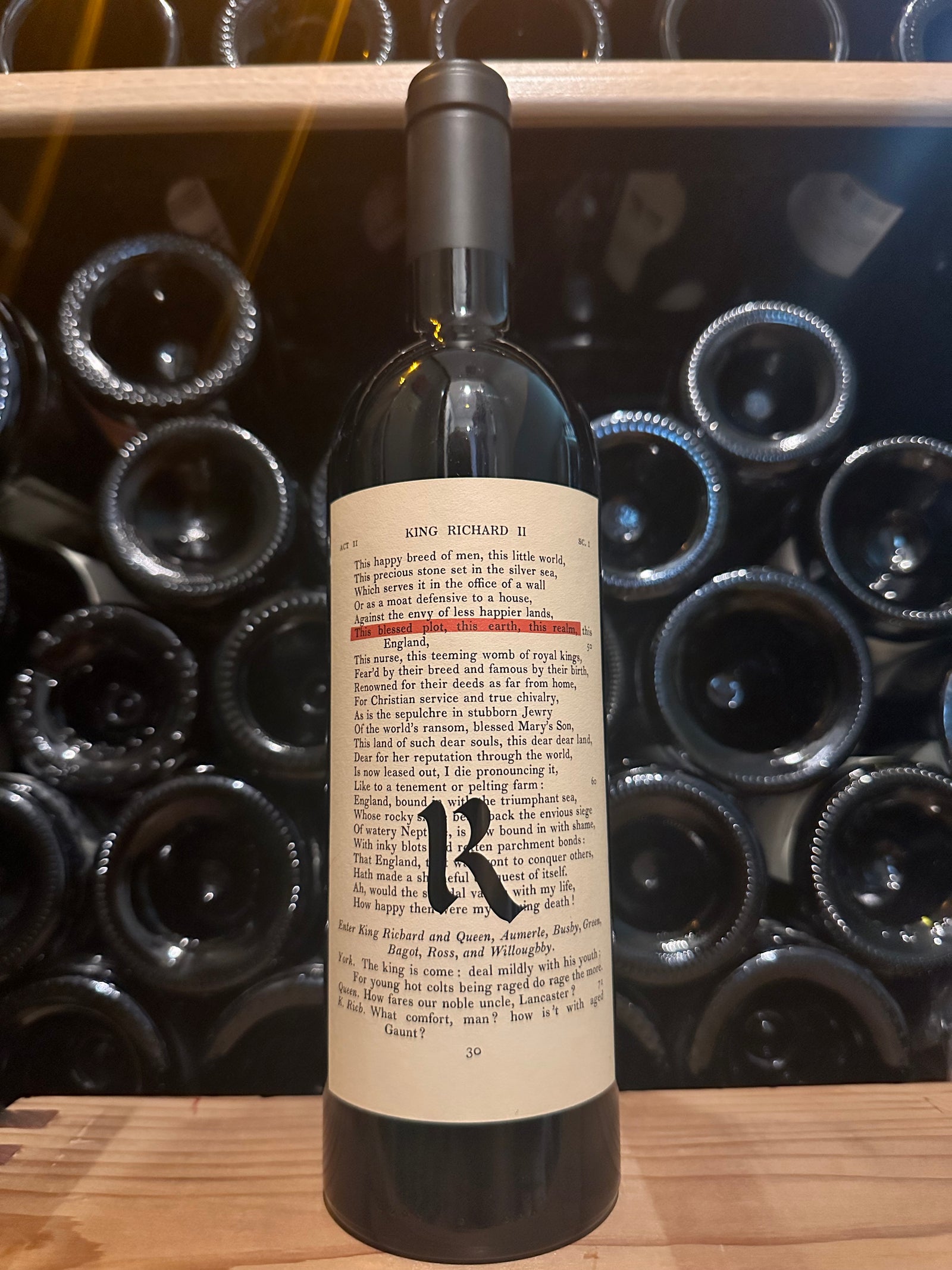 Realm Cellars The Bard Proprietary Blend 2021