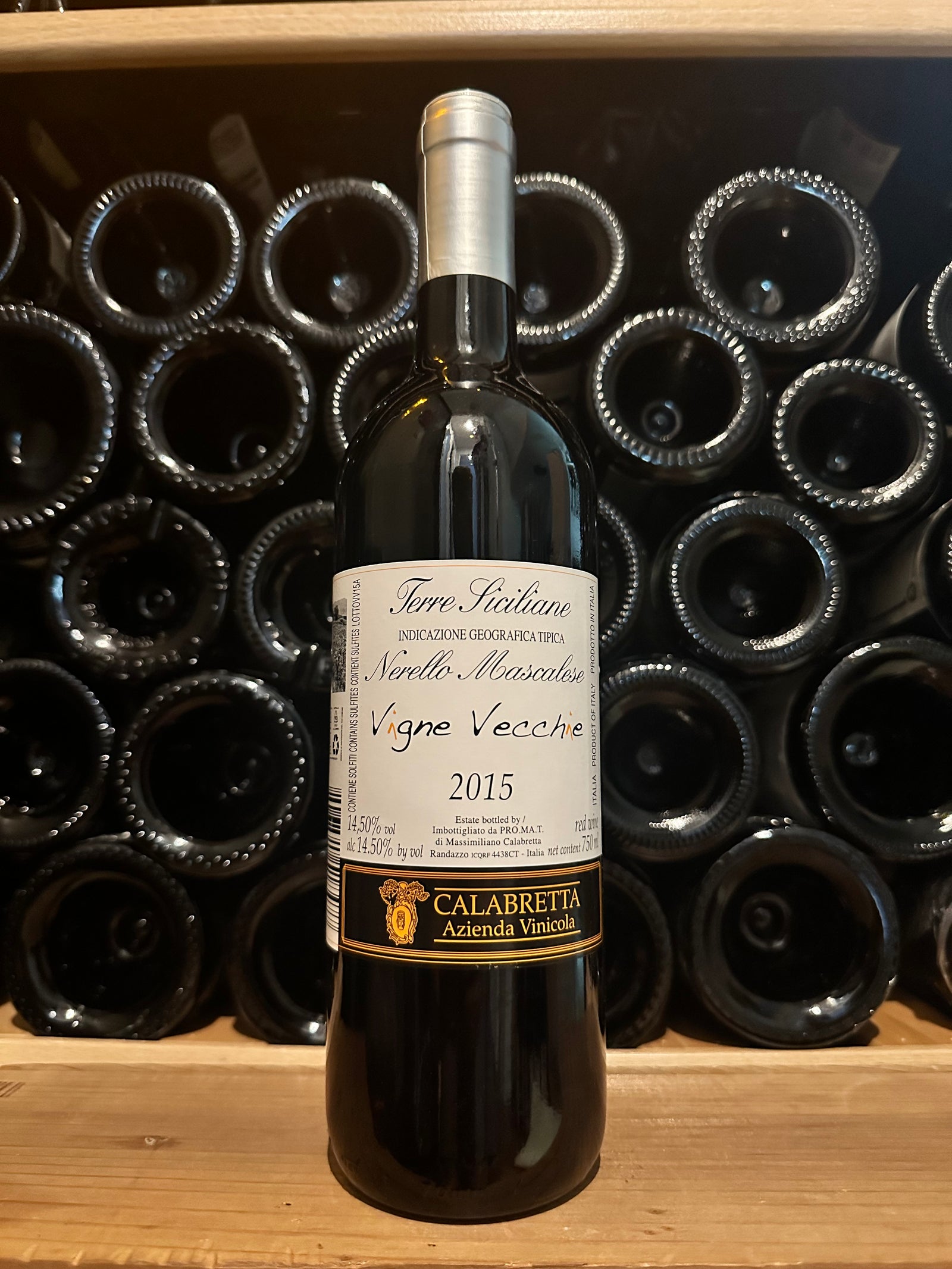 Calabretta Nerello Mascalese Vigne Vecchie Sicilia IGT 2015