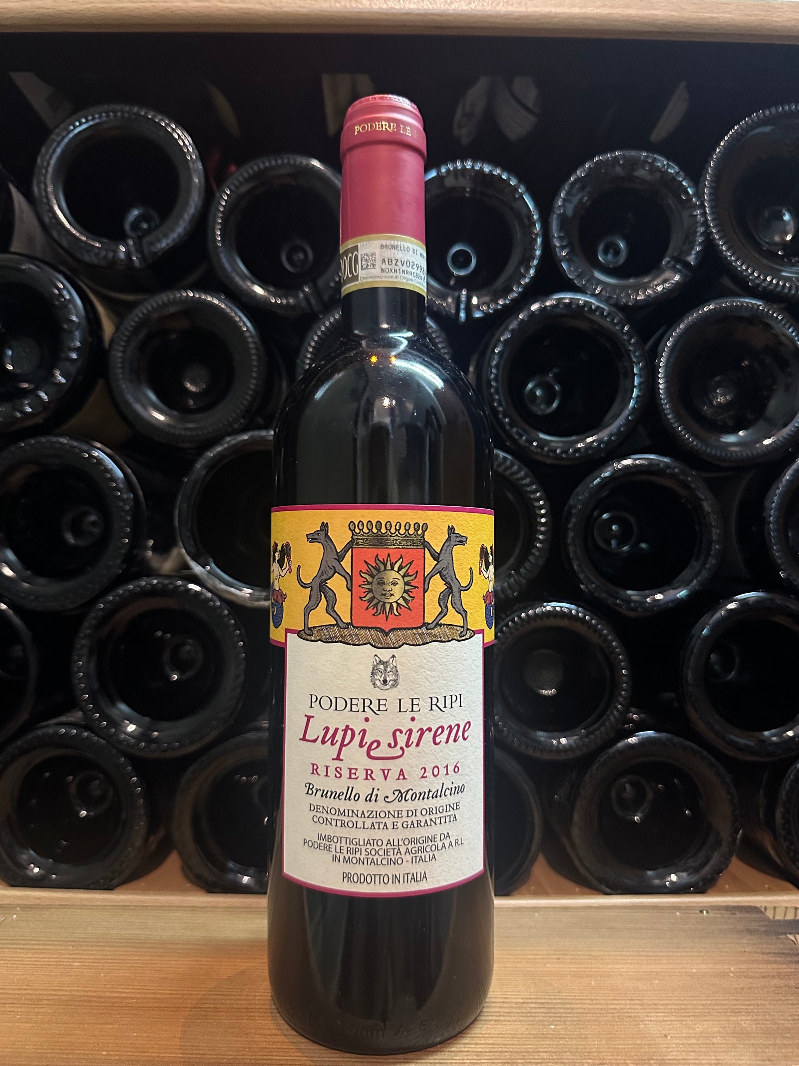 Podere le Ripi 'Lupi e Sirene' Riserva 2016