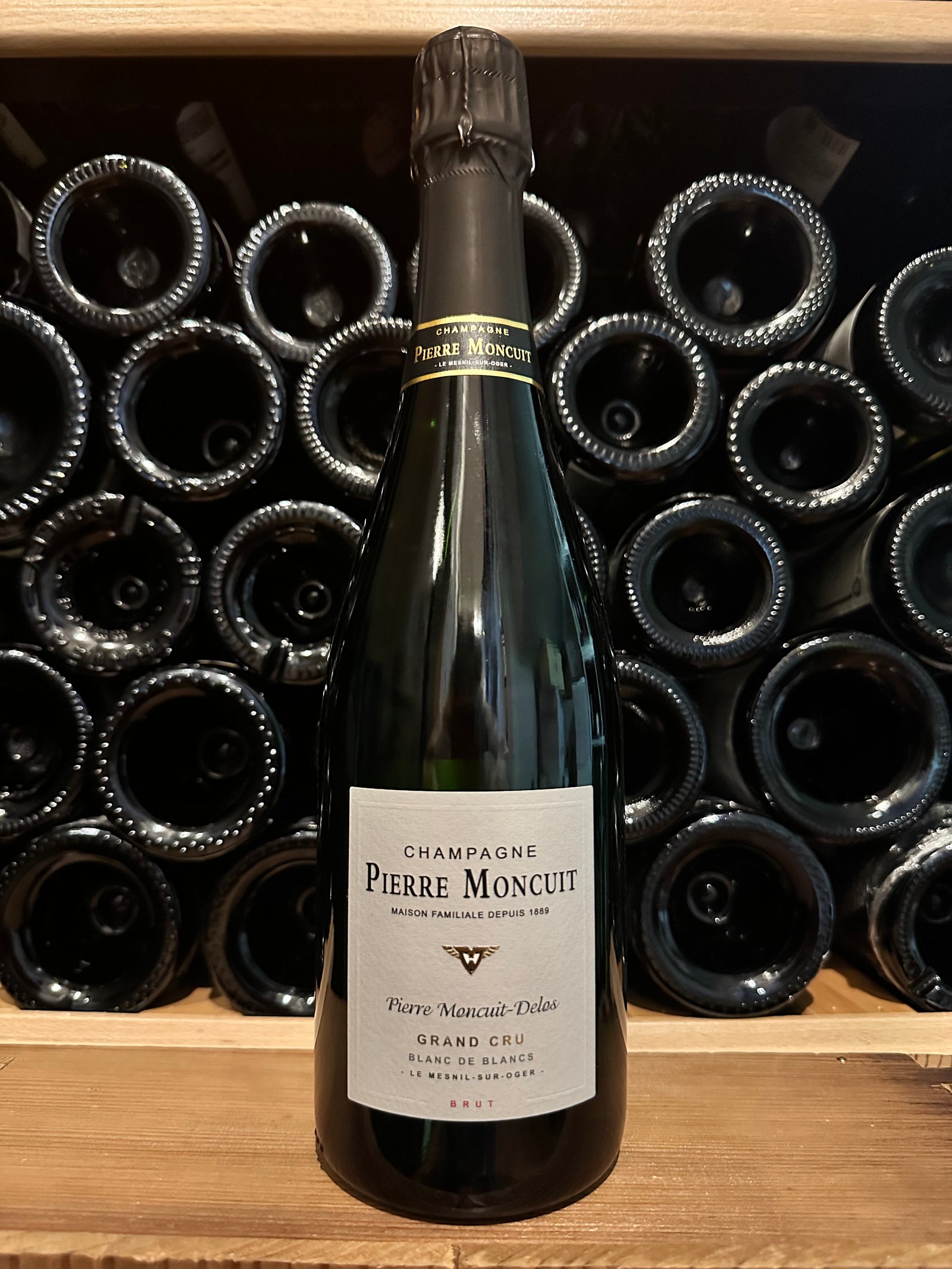 Pierre Moncuit Grand Cru Cuvee Delos Blanc de Blancs Brut