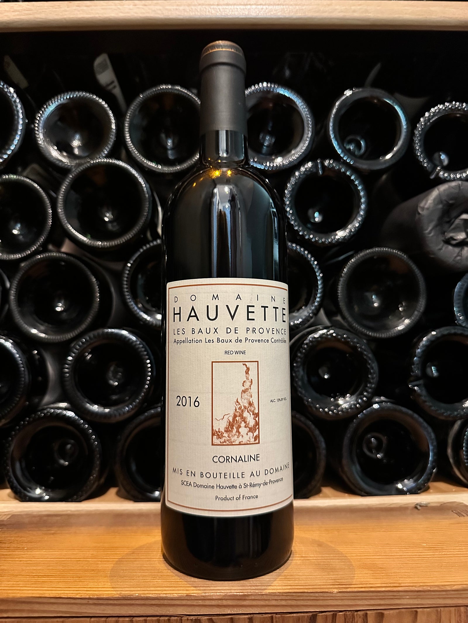 Domaine Hauvette Les Baux de Provence Cornaline Rouge 2016