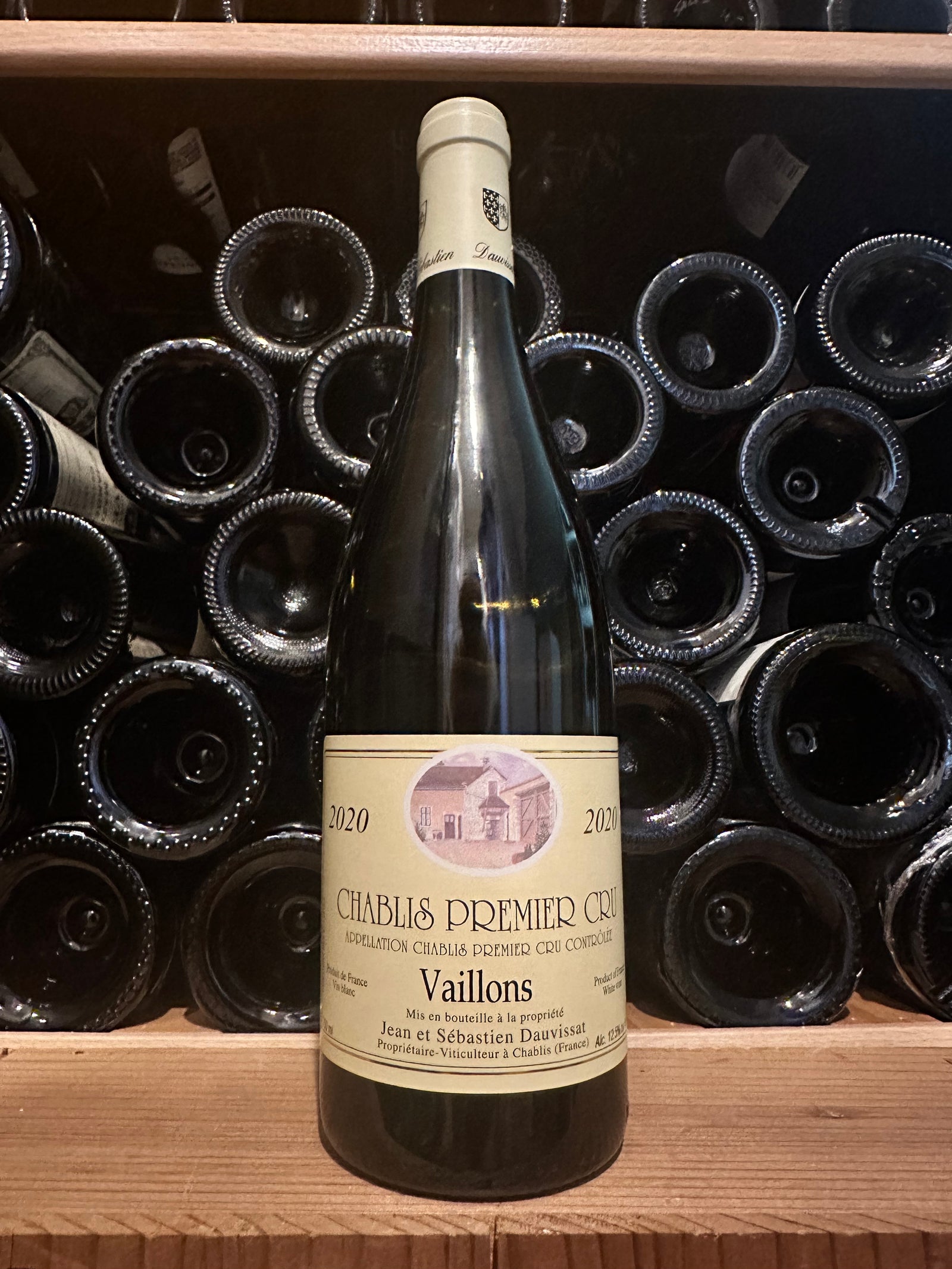Jean et Sebastien Dauvissat Vaillons Chablis Premier Cru 2020