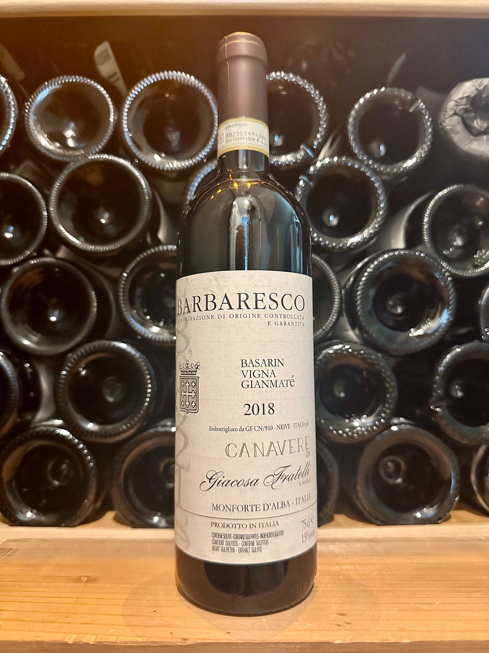 Giacosa Fratelli Barbaresco 'Vigna Gianmate' 2018