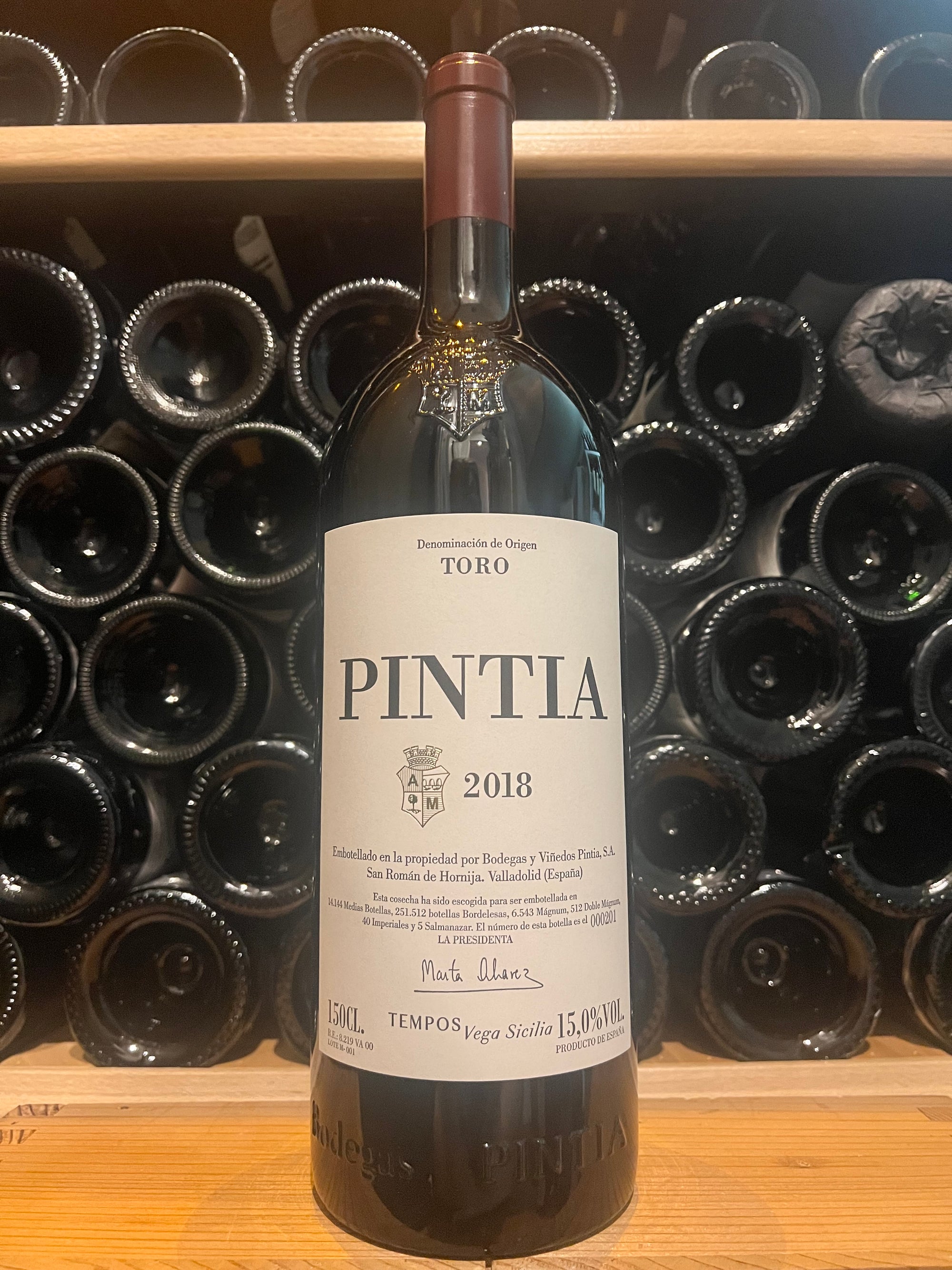 Vega Sicilia Pintia Toro 2018 1.5 Liter Magnum