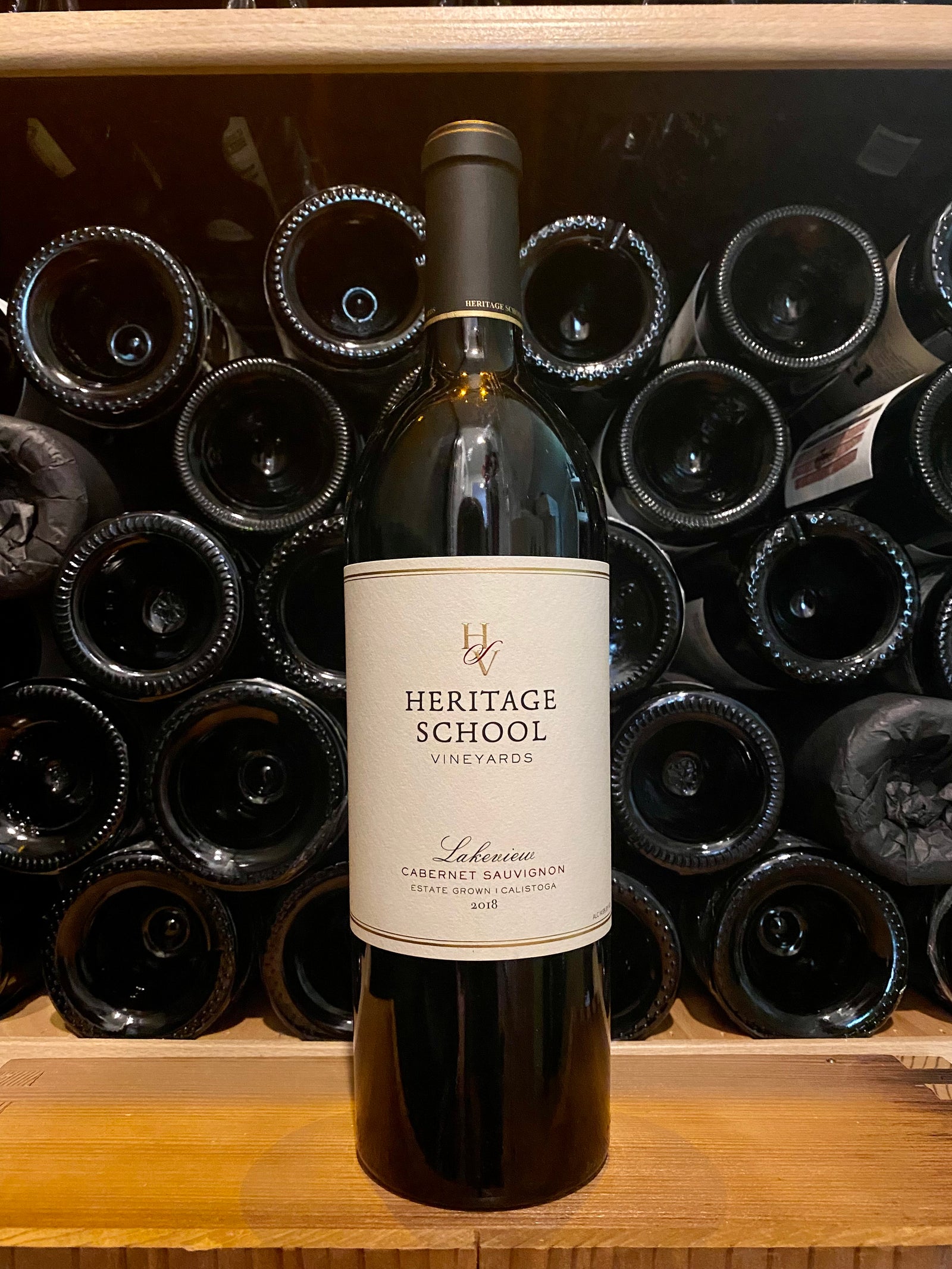 Heritage School Vineyards, Casey's Lakeview Vineyard Cabernet Sauvignon 2018