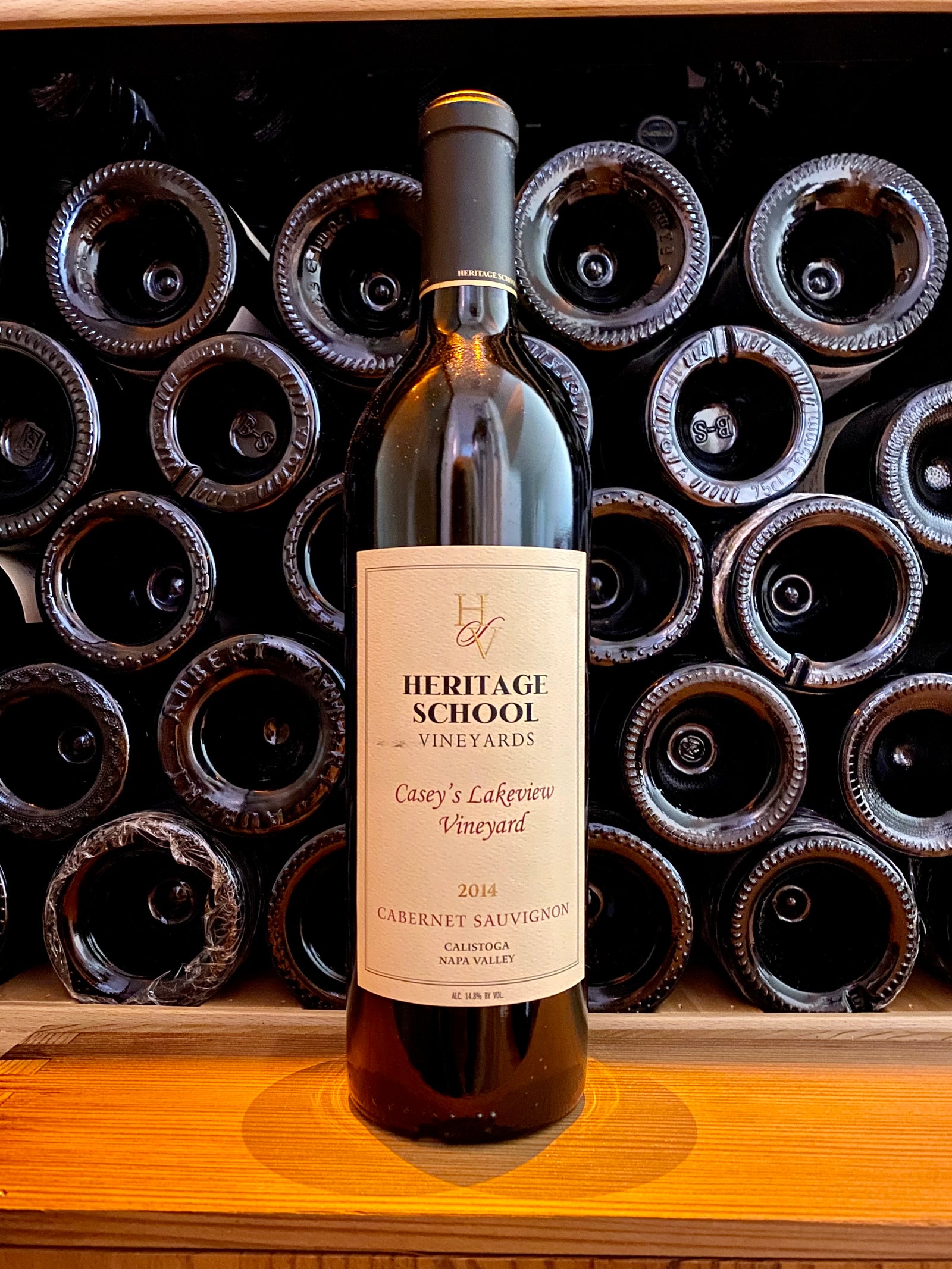 Heritage School Vineyards, Casey's Lakeview Vineyard Cabernet Sauvignon 2014