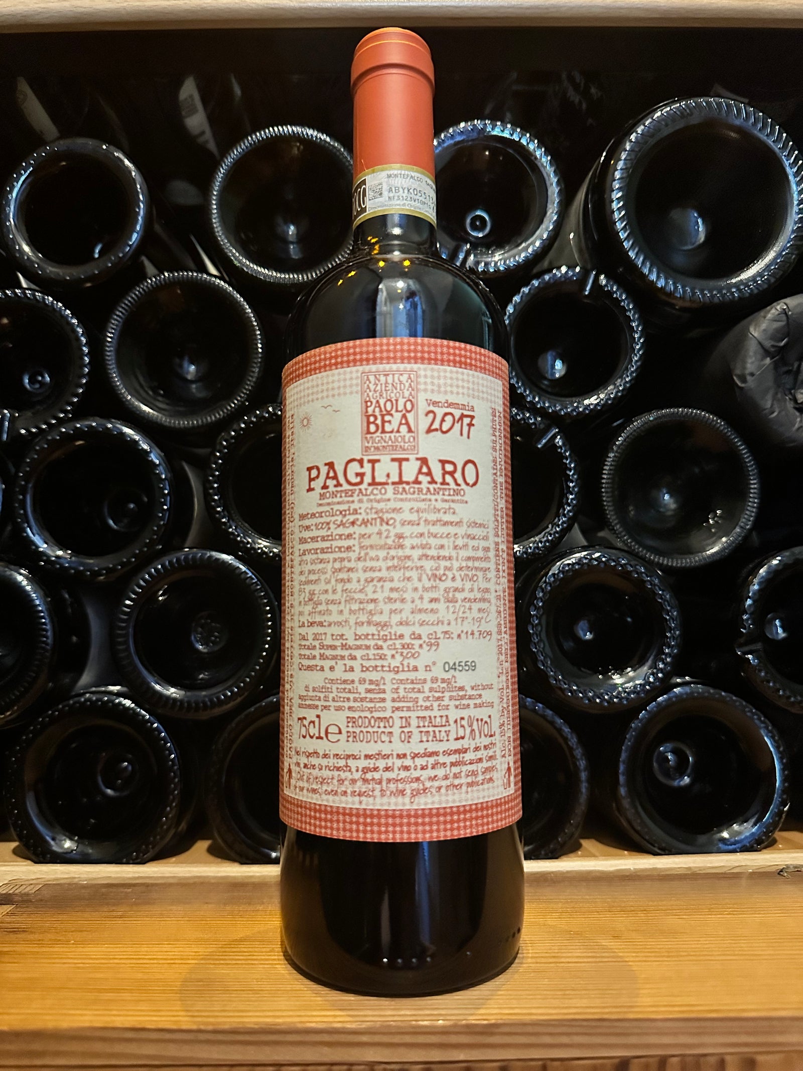 Paolo Bea Sagrantino Di Montegalco Secco Pagliaro 2017