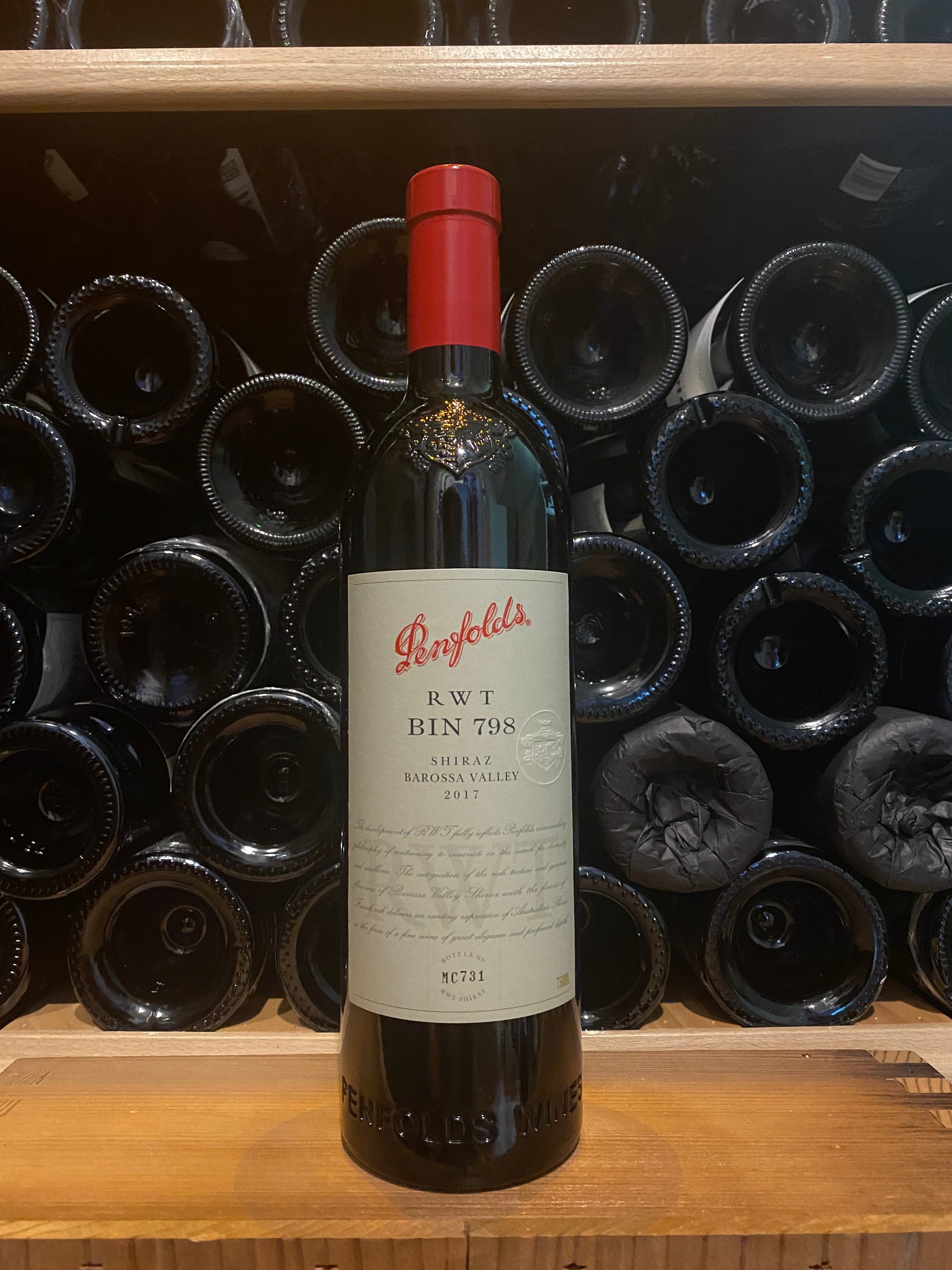 Penfolds Shiraz RWT Bin 798 Barossa 2017 - Spiro Wines