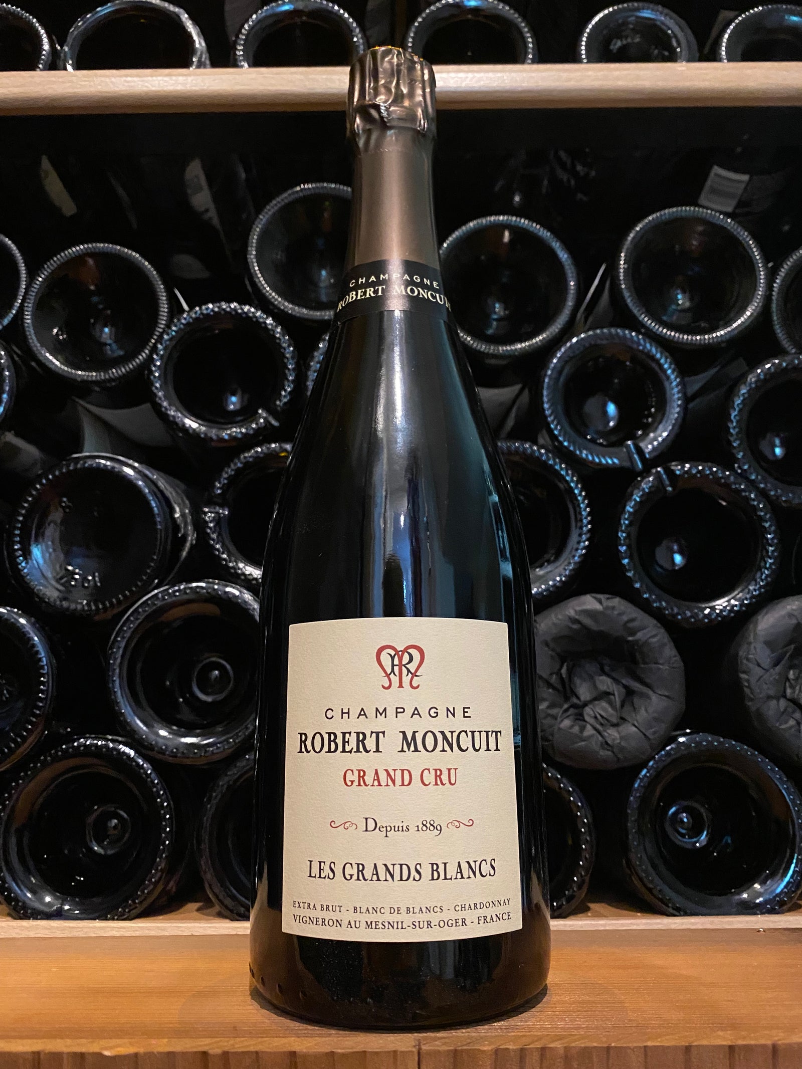 Robert Moncuit 'Les Grands Blancs' Blanc de Blancs Extra Brut